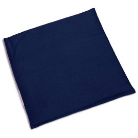 Current Seeds Cushion 24 x 24 cm Dark Blue Small Grain Cushion Heat Cushion & Cold Compress