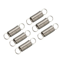 METALLIXITY 10PCS 0.4x4x15mm Stainless Steel Extension Spring Wire for Home Repair Construction Machinery