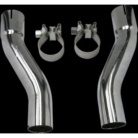 Bassani True-Dual Down Under Headpipe Adapter Kit for FL Trike Models 1TG19