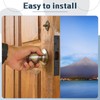 4 Pcs 6 Inch Door Strike Plate Security Latch Strike