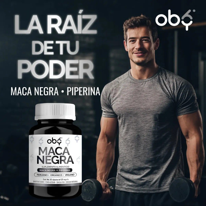 Maca Negra Peruana Orgánica Capsulas 1040mg Origen 100 Peruano Potenciadas