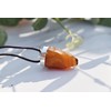 Stone of Vitality - Reiki Energy Charged Raw Carnelian Crystal