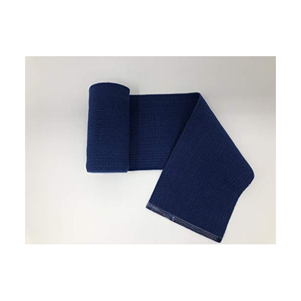 Fabri-Tech, Inc. Cotton Elastic Dura Stretch Bandages (Navy Blue)