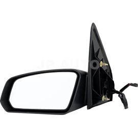 jpautowholesale For 2003-2007 Saturn ION Power Black Side Door View Mirror Left