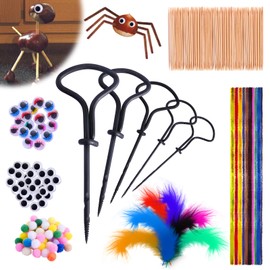 Fosoloni 255 Pieces Chestnut Craft Set, Chestnut Drill Children, DIY Craft Set, Autumn Crafts, Children, Chestnut Crafts, Autumn Crafts Children's Set