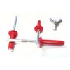 Red Exploding Pop Rivets 3/16" Tri-Fold Small Aluminum Head Steel