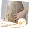 Healeved Massage Comb for Scalp Relaxation Resin Material Head for