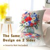 Uynfident July 4th Throw Pillow Cover 18x18inch Set of 2