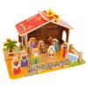 WOOMAX 46204 Wooden Nativity Scene 20 Pieces 20 Pieces