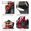 Skieted Spool Spinning Reel Metal Handle Long Shot Rock Fishing