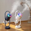 Wireless Humidifier 360 Degree Rotary Fine Mist Low Noise USB