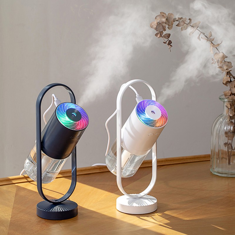 Wireless Humidifier 360 Degree Rotary Fine Mist Low Noise USB