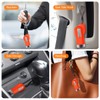 URAQT Car Window Breaker, Portable Glass Breaker Seatbelt Cutter, Keyring