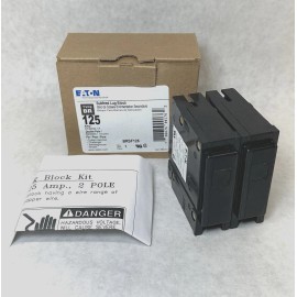Eaton NEW EATON BRSF125 Sub Feed Lug Block, Type BR, 125 Amp, 2-Pole