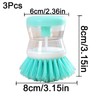 Limeow 3 x Washing Up Brush, Cleaning Brush, Dish Brush,