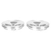 1 Pair 1/4 Inch NAB Hub Optical Shaft Adapter Aluminum