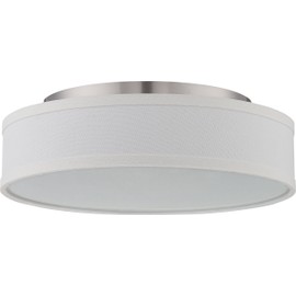 Nuvo Lighting 62/524 LED Flush Mount, Pwt, Nckl, B/S, Slvr