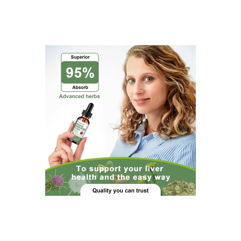 Mulittea Gotas Herbales Detox Hepático - 2 Pack 60ml -