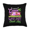Classy Sassy and a bit Smart Assy Forest Camping Throw