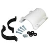 Repair Saddle - for 4" Pipe with Hardware Kit/PRSC4/Plastic Oddities