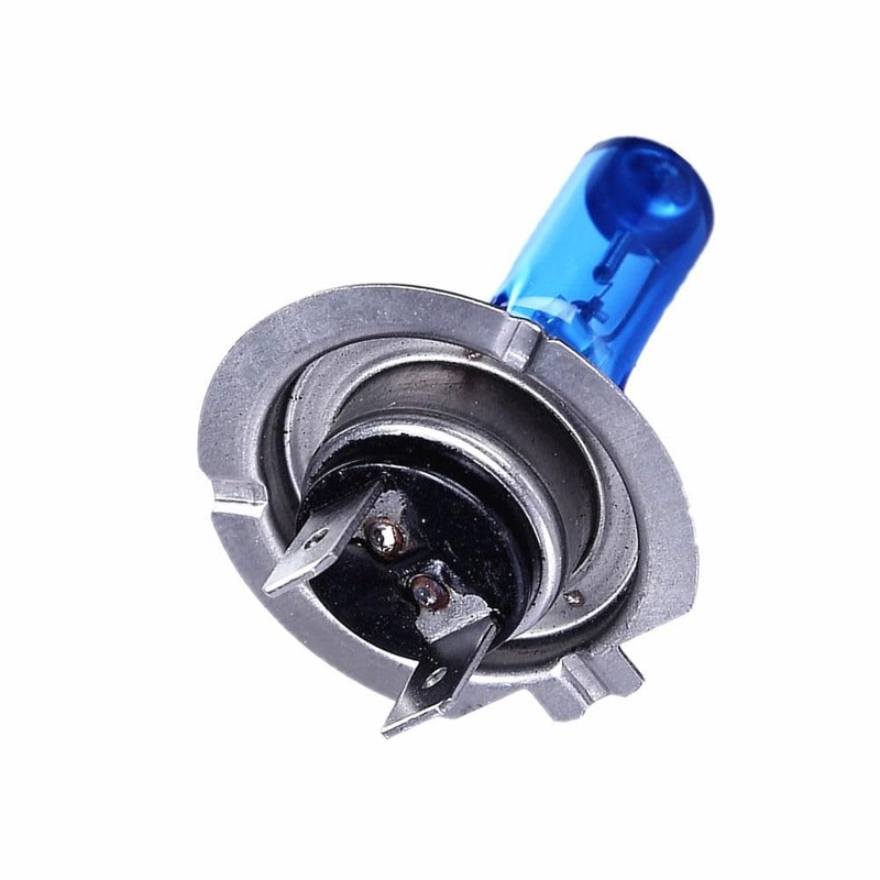 ZMShun 2Pcs H7 12V 100W 5500K Xenon White Car Headlight