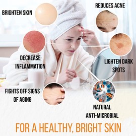 Jabón de cúrcuma para cara y cuerpo, jabón de cúrcuma natural para la piel, jabón facial de cúrcuma reduce el acné, desvanece las cicatrices y limpia la piel, jabón de barra de cúrcuma de 4 onzas para todo tipo de piel, fabricado en Estados Unidos