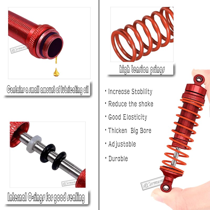 Rcarmumb Upgrades Part for 1/10 Rustler VXL 2wd/Stampede VXL 2wd,Steel