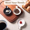 Magclay Coffee Spoon Rest for Coffee Bar, 3.3" Small Ceramic