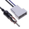 Keple Aftermarket Radio Antenna Adaptor Vehicle Aerial Stereo to DIN