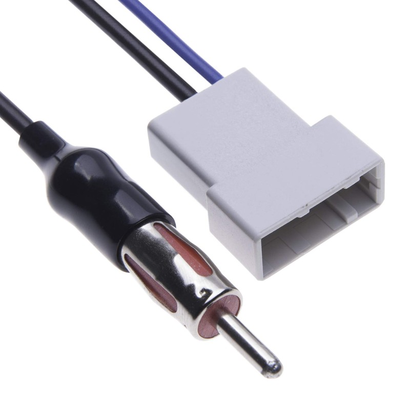 Keple Aftermarket Radio Antenna Adaptor Vehicle Aerial Stereo to DIN