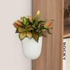 ORIMERC 2 Pack Corner Wall Mounted Hanging Planter Vertical Self