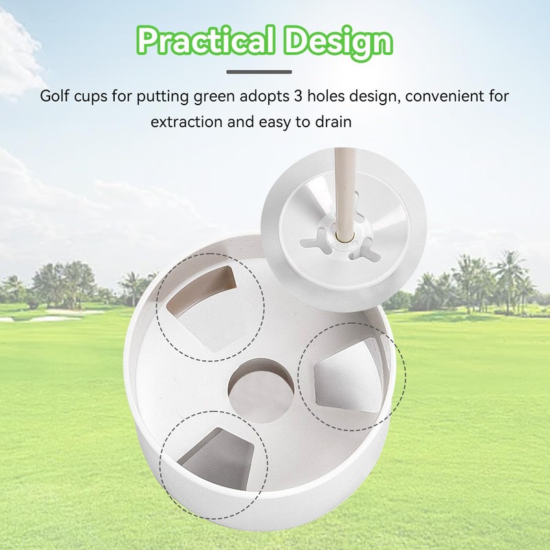 Golf Hole Cup,Golf Training Aid Cup,Golf Cup Cover Practice Golf