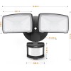 LEPOWER 2 Pack 28W LED Security Lights Motion Sensor Light