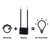Aeotec ZW150 Nano Dimmer Bypass Load Resistor and Dummy Load