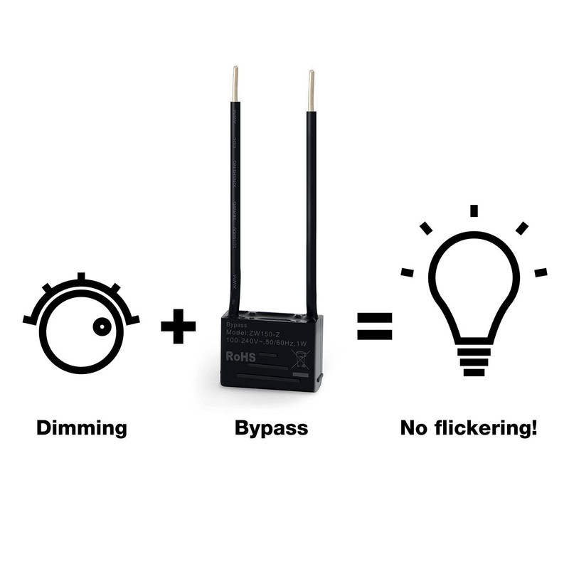 Aeotec ZW150 Nano Dimmer Bypass Load Resistor and Dummy Load