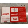 Simkar NOS Simkar LED Exit Light Dual Circuit 120/277 Red