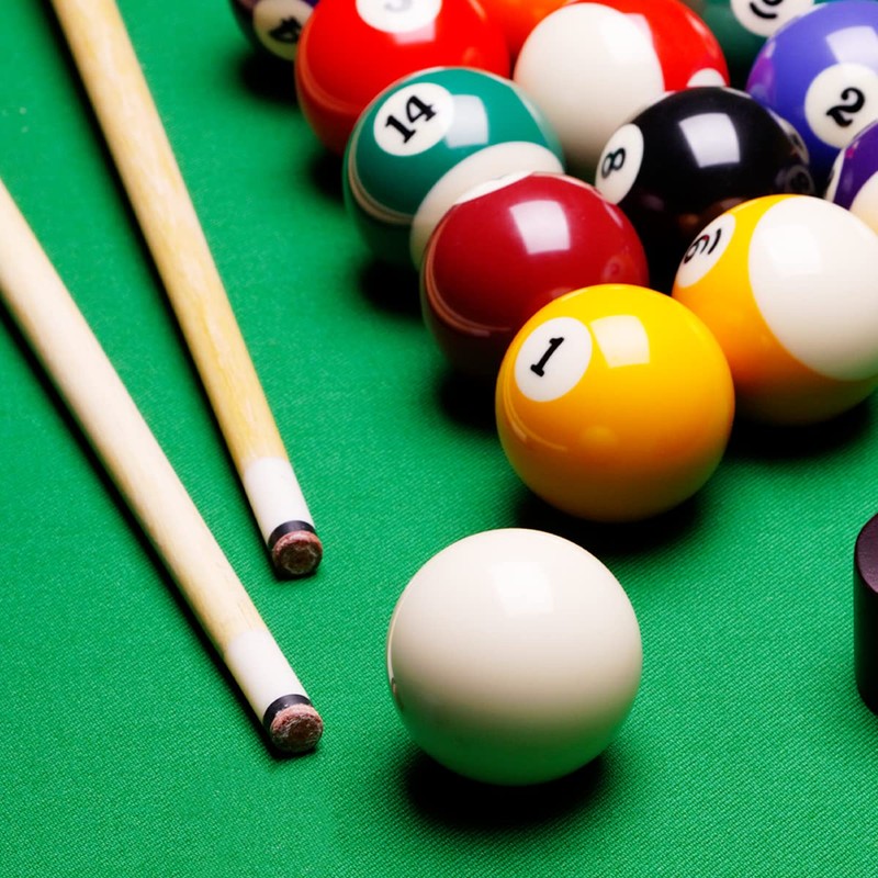 LICQIC 20 Pcs Pool Cue Tips Screw On, 10 mm