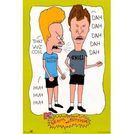 Beavis And Butthead Mtv 23X35 Poster