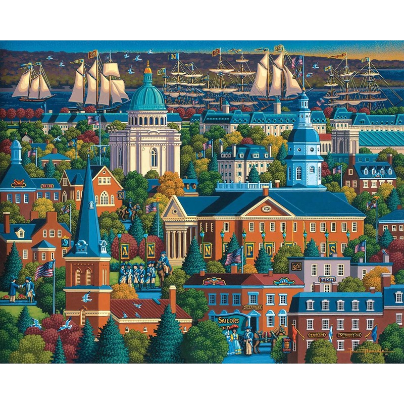 Dowdle Jigsaw Puzzle - Annapolis - 500 Piece