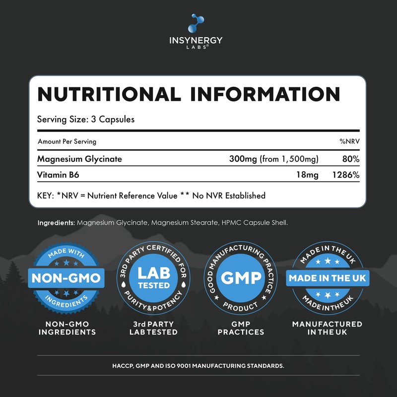 Ultra Premium Magnesium Glycinate Supplement (Pro Series Magnesium 1,500mg) Magnesium