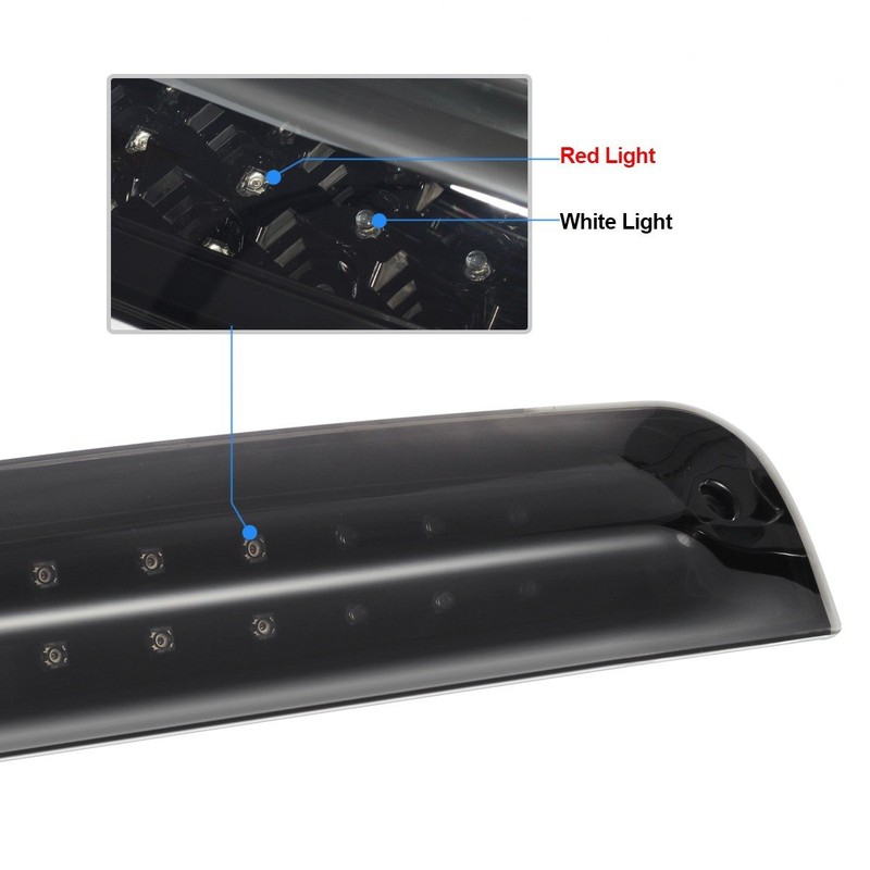 Partsam High Mount 3rd Third Brake Light Replacement For Dodge
