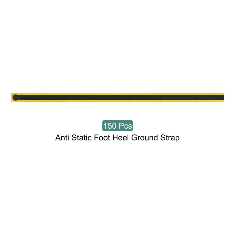 sourcing map 150pcs ESD Anti Static Foot Heel Ground Straps