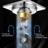 LIANXUE Floor Drain Backflow Preventer Brass Drain Valves Sewer Core