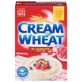 Cream of Wheat Original Stove Top Hot Cereal, 2 1/2 Minute Cook Time, 12 Ounce