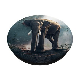 Elephant Wildlife Nature Phone Popper Hand Holder Knob Gifts