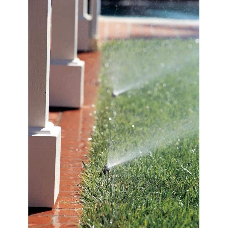 Rain Bird 1804AP8 Professional Pop-Up Sprinkler, Adjustable 0-360° Pattern, 6'