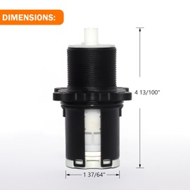 9740420 Pressure Balanced Valve Cartridge Replacement Sub Assembly for Pfister Legacy Version 0X8 Series Deep Casting Valve