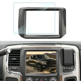 EUEKY 13-23年 Ram 1500 2500 3500 8.4inch / 2023-2013 Dodge Ram 1500 2500 3500 Tempered Glass 2023 Ram Accessories 8.4Inch