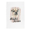 Purely Home Border Terrier Tea Towel - This House Belongs