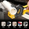 TOLESA PVC Pipe Cutter, Ratchet Pipe Cutter Heavy-Duty, Pex Cutting